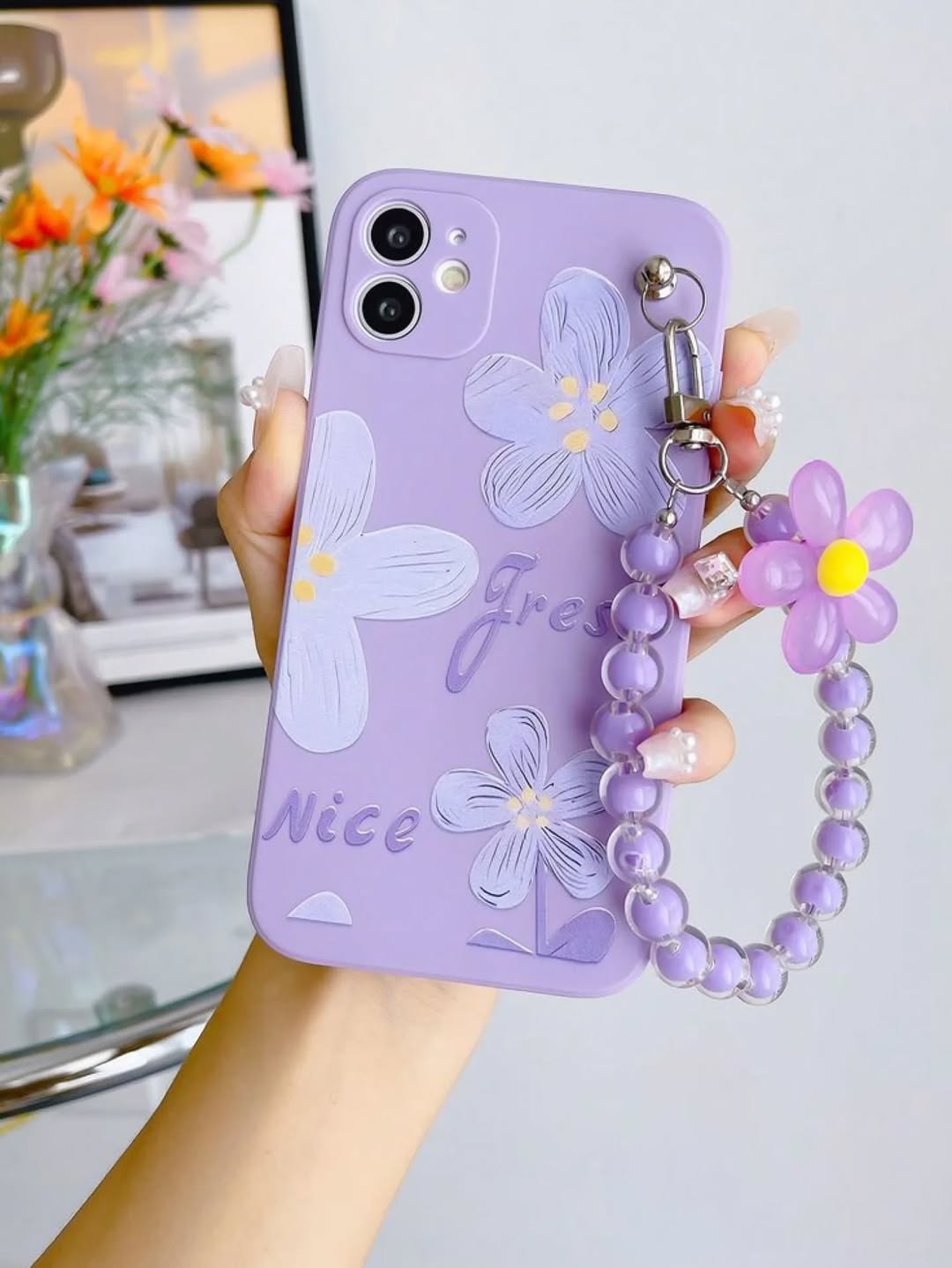 Flower Customize chain Cover