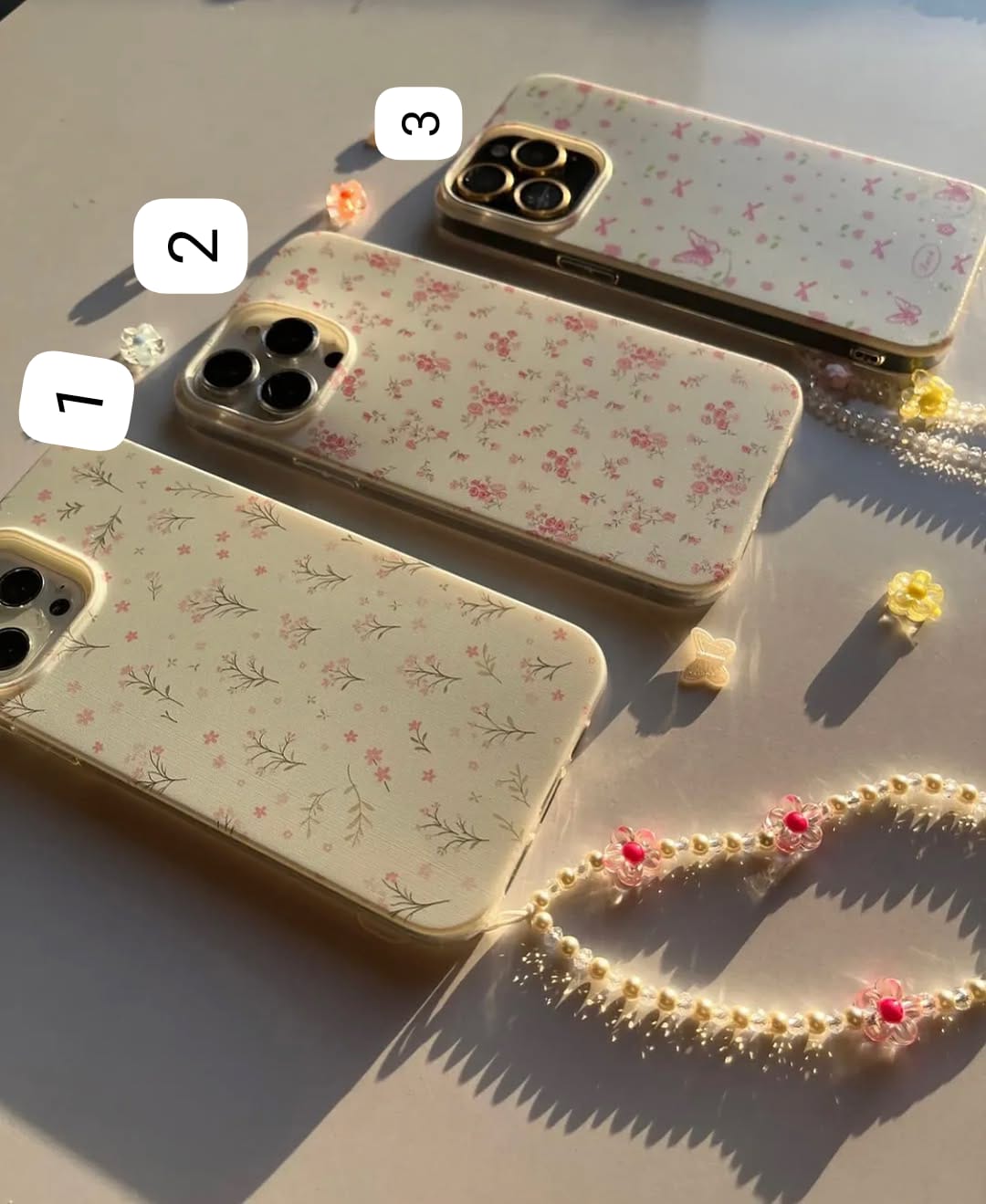 Flower Customize chain Cover