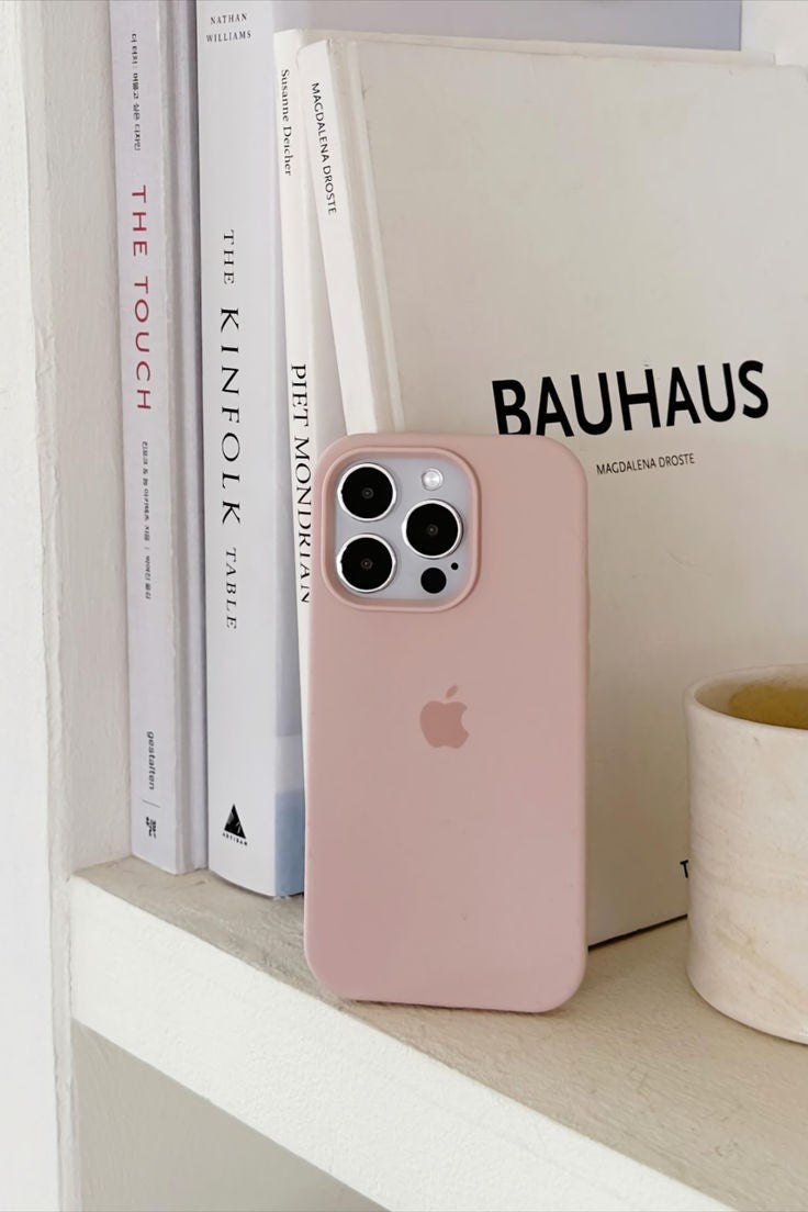 Sand Pink Silicone Case