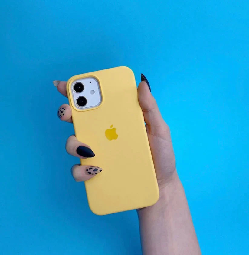 Premium Quality Yellow Silicone Case With Padding Inside