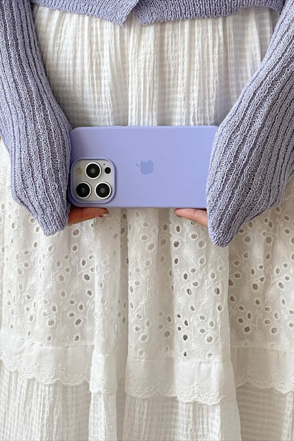 Premium Quality Lilac Silicone Case