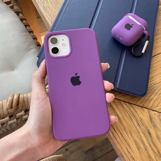 Premium Quality Purple Silicone Case With Padding Inside