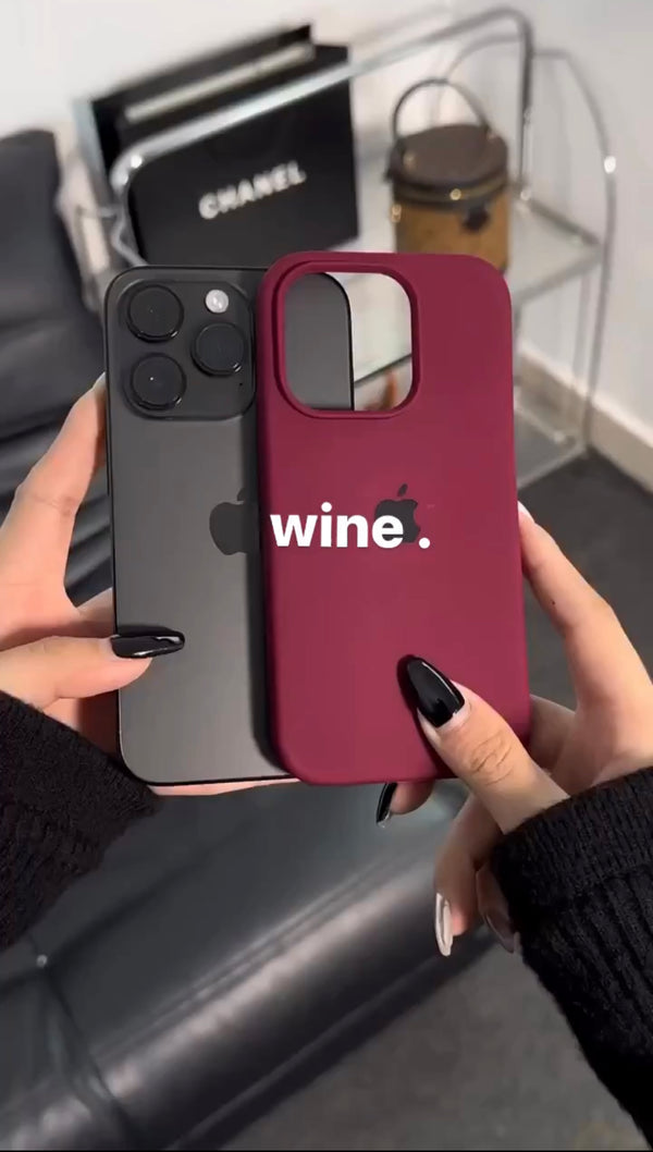Wine Premium Quality Silicone Case
