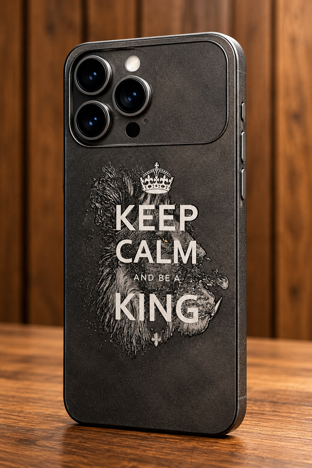 Keep Calm King 3D Skin