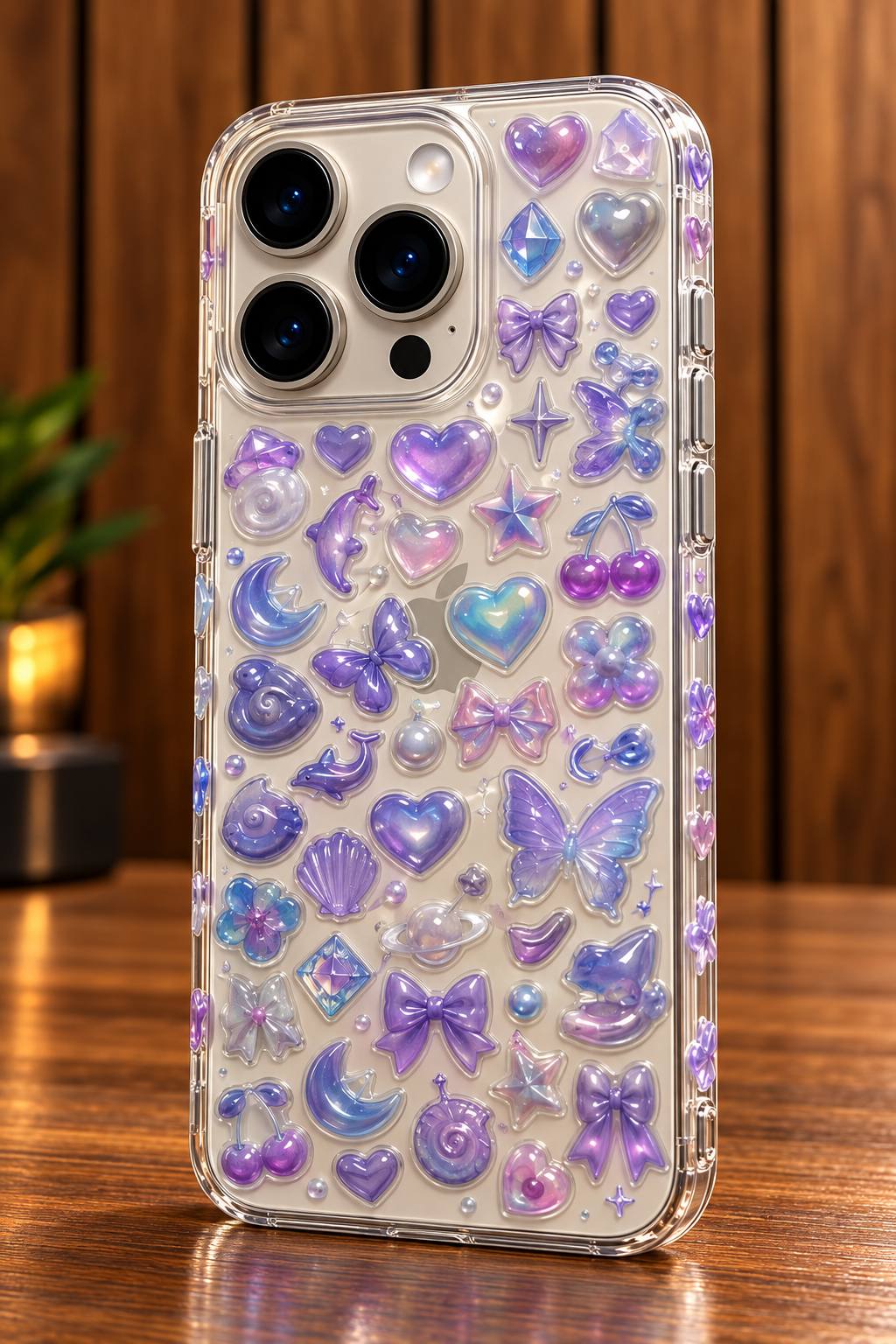 Lavender 3D Sticker Skin