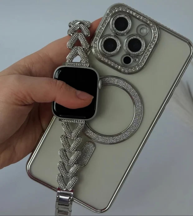 Diamond Clear Magsafe Case