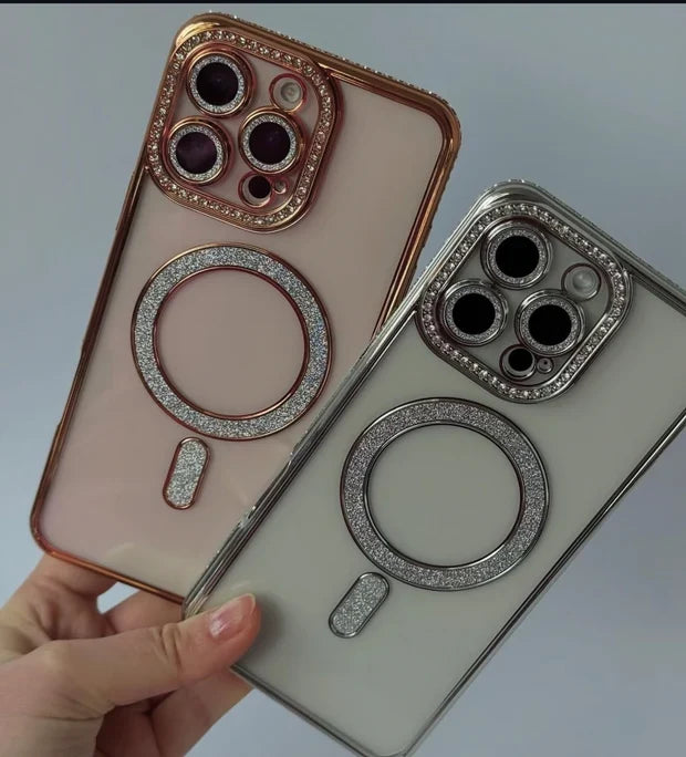 Diamond Clear Magsafe Case
