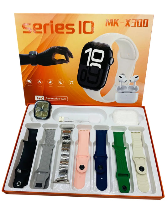 MK-X300 Series 10 ( 7 in 1 ) Smart Watch