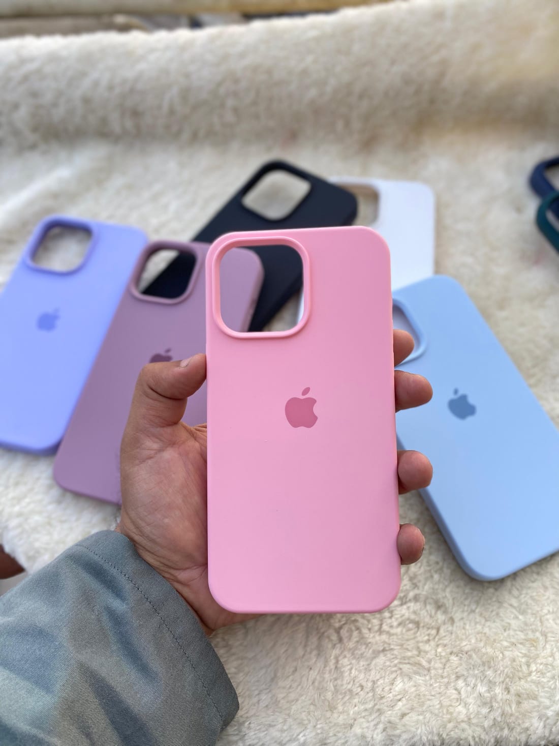Pink Silicone Cover